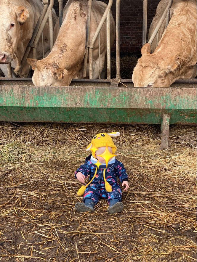 Visite de la ferme micro-crèche Max & Oli Gondecourt